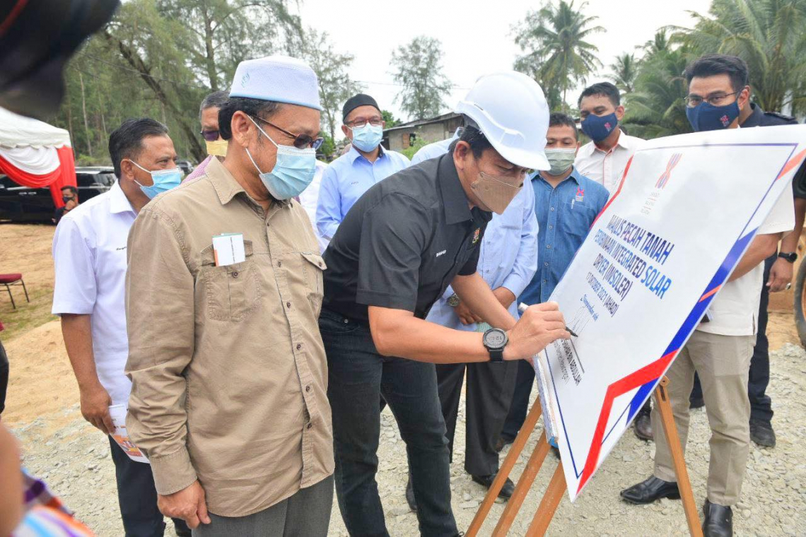 Majlis Pecah Tanah Pembinaan Integrated Solar Dryer (Insoler) Di Kampung Geting, Tumpat, Kelantan